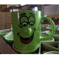 custom funny face coffee mugs